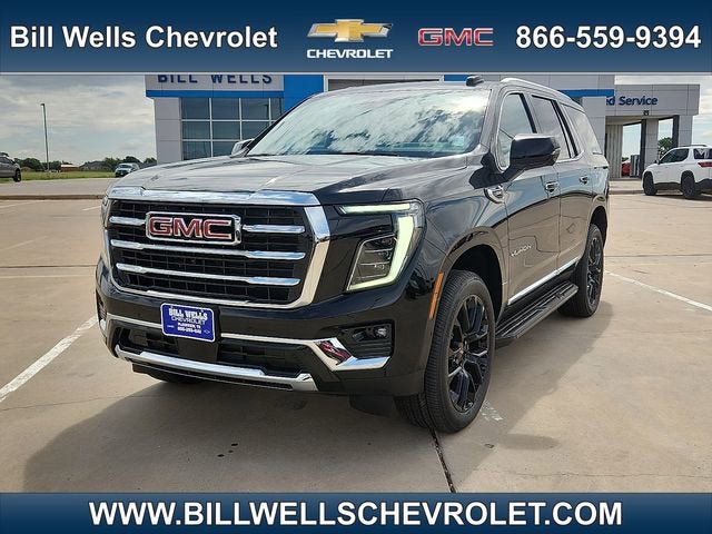 2026 GMC Yukon Elevation in Onyx Black — front three-quarter view