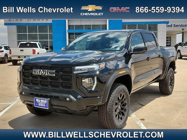 2026 GMC Canyon Elevation in Onyx Black — front three-quarter view
